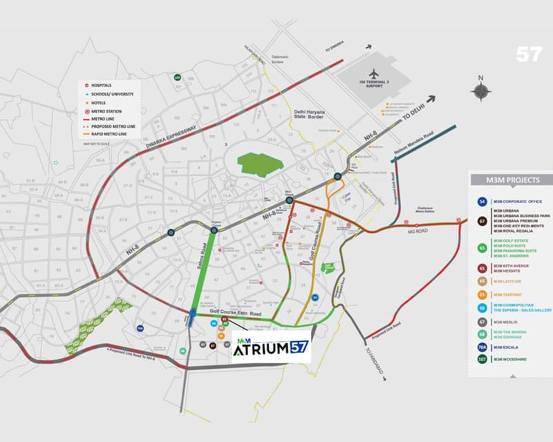 M3M SCO Plots Amenities